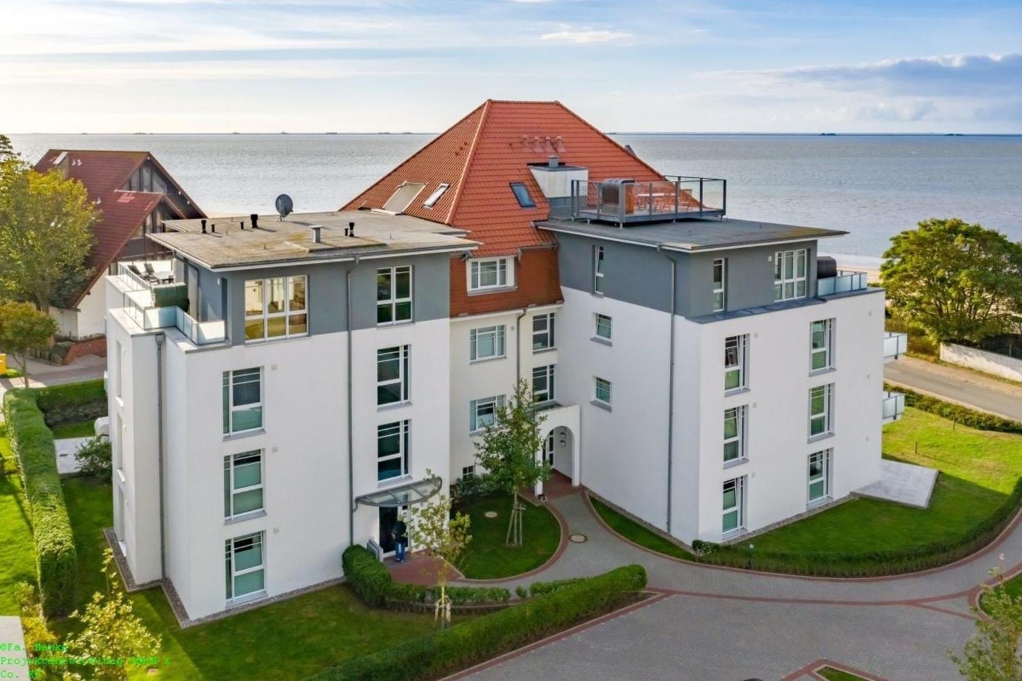 Schloss Am Meer - Whg3 Grosse Terrasse Mit Meerblick Wyk auf Foehr Luaran gambar